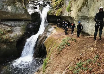 Canyoning aux Gorges de Malvaux à Foncine le Bas dans le Jura