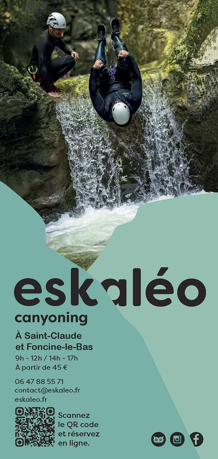 eskaleo 2023 flyer canyoning